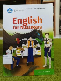 Image of ENGLISH FOR NUSANTARA Untuk SMP/ MTs Kelas IX